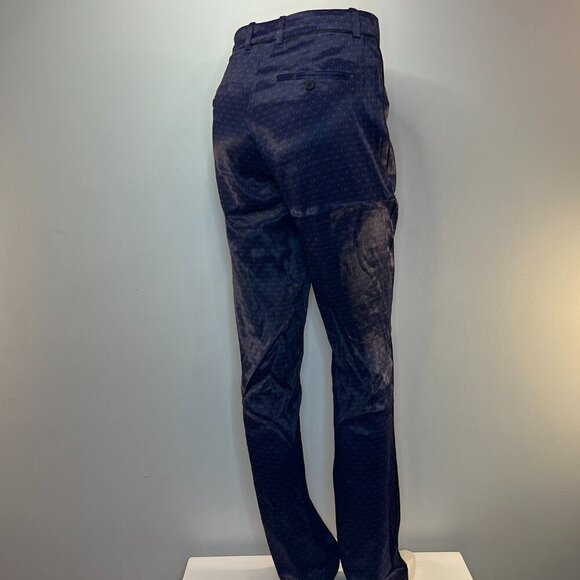 MASSIMO DUTTI Women's Purple Print Viscose Pant - Size 6 - NWT - Picture 4 of 5